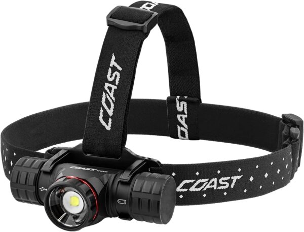 XPH34R 2075 Lumen USB-C Rechargeable-Dual Power LED Headlamp with PURE Beam®