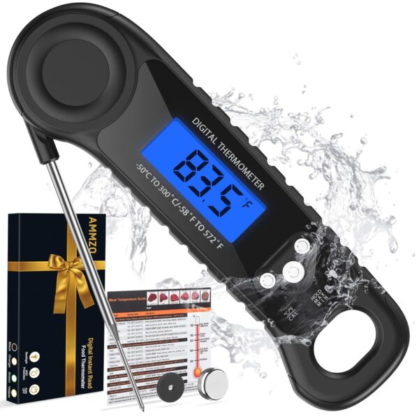 Meat Thermometer Digital, Waterproof