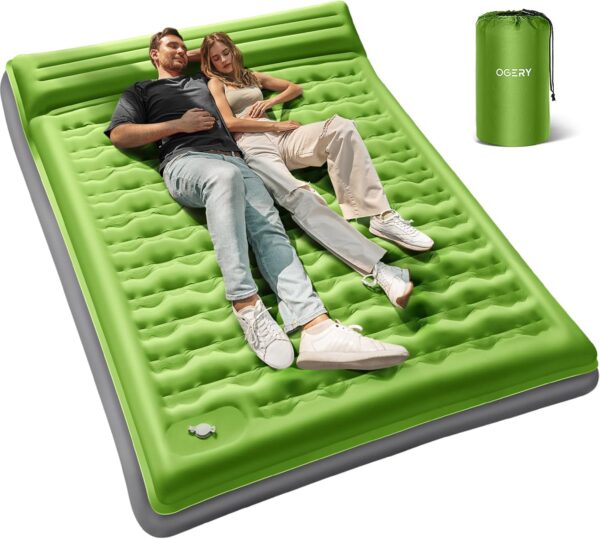 40% savings! Limited time Deal, Sleeping Pad for Camping, 6" Extra-Thick Reinforced Camping Sleeping Pad
