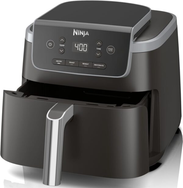 25% Limited time Deal, Ninja Air Fryer Pro 4-in-1 with 5 QT Capacity, Air Fry, Roast, Reheat