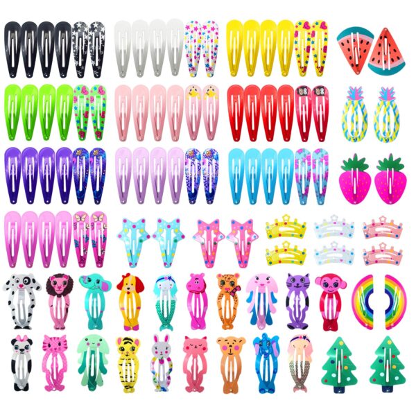 Hair Clips for Girls,100 Pcs