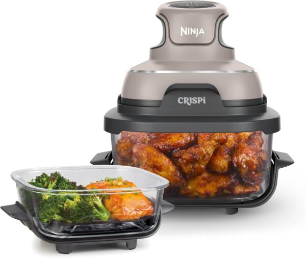 11% savings! Limited time Deal, Ninja Crispi Air Fryer, Microwave, Freezer & Dishwasher Safe,